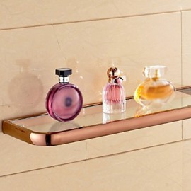 Towel Bars, 1 pc Contemporary Brass Bathroom Shelf Bathroom