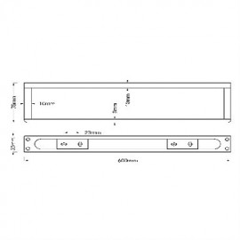 Towel Bars, 1pc High Quality Contemporary Brass Towel Bar