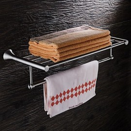 Towel Bars, 1 pc Modern Stainless Steel Bathroom Shelf Bathroom