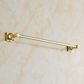 Towel Bars, 1 pc Contemporary Brass Towel Bar Bathroom