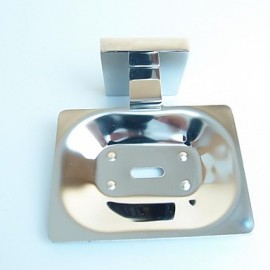 Soap Dishes, 1pc High Quality Contemporary Stainless Steel Soap Dishes & Holders