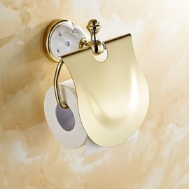 Towel Bars, 1 pc Contemporary Brass Toilet Paper Holder Bathroom