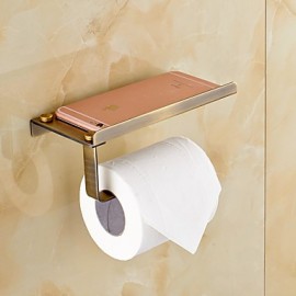 Toilet Paper Holders, 1 pc Antique Brass Toilet Paper Holder Bathroom