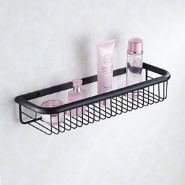 Towel Bars, 1pc High Quality Traditional Metal Bathroom Shelf Wall Mounted