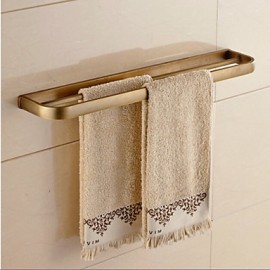 Towel Bars, 1 pc Contemporary Brass Towel Bar Bathroom