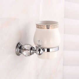 Toothbrush Holder, 1pc High Quality Modern Metal Toothbrush Holder Wall Mounted