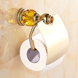 Toilet Paper Holders, 1 pc Contemporary Brass Toilet Paper Holder Bathroom