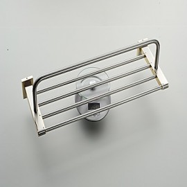 Towel Bars, 1pc High Quality Neoclassical Metal Bathroom Shelf Wall Mounted