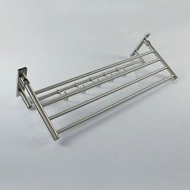 Towel Bars, 1 pc Traditional Classic Stainless Steel Bathroom Shelf Bathroom