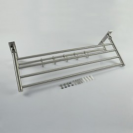 Towel Bars, 1 pc Traditional Classic Stainless Steel Bathroom Shelf Bathroom