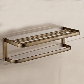 Towel Bars, 1 pc Archaistic Copper Bathroom Shelf Bathroom