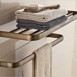 Towel Bars, 1 pc Archaistic Copper Bathroom Shelf Bathroom