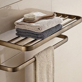 Towel Bars, 1 pc Archaistic Copper Bathroom Shelf Bathroom