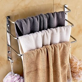 Towel Bars, 1 pc Contemporary Brass Towel Bar Bathroom