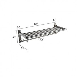 Towel Bars, 1 pc Contemporary Stainless Steel Bathroom Shelf Bathroom