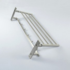 Towel Bars, 1 pc Modern Style Stainless Steel Bathroom Shelf Bathroom