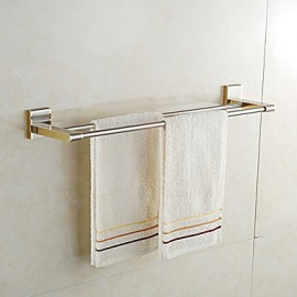 Towel Bars, 1pc High Quality Neoclassical Metal Towel Bar Wall Mounted