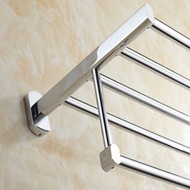 Towel Bars, 1pc High Quality Modern Metal Bathroom Shelf Wall Mounted