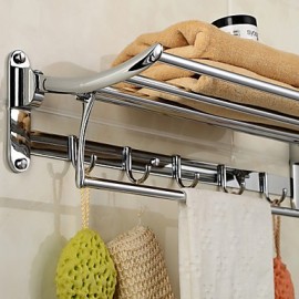 Towel Bars, 1pc High Quality Contemporary Stainless Steel Zinc Alloy Towel Bar