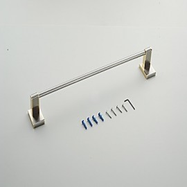 Towel Bars, 1pc High Quality Neoclassical Metal Towel Bar Wall Mounted