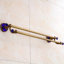 Towel Bars, 1pc High Quality Antique Brass Towel Bar Wall Mounted