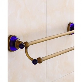 Towel Bars, 1pc High Quality Antique Brass Towel Bar Wall Mounted