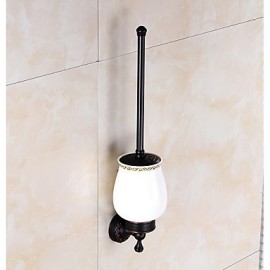 Toilet Brush Holder, 1 pc High Quality High Quality Metal Toilet Brush Holder Bathroom