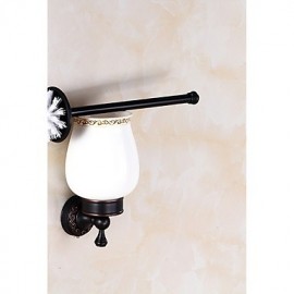 Toilet Brush Holder, 1 pc High Quality High Quality Metal Toilet Brush Holder Bathroom