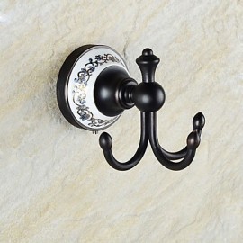 Robe Hooks, Antique Brass Wall-mounted Robe Hook