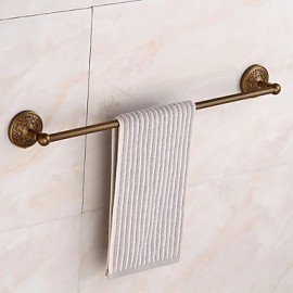 Towel Bars, 1pc High Quality Archaistic Brass Towel Bar Wall Mounted