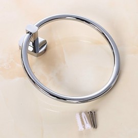 Towel Bars, Bathroom Accessories Copper Towel Ring 5 Years Guarantee Solid Construction Towel Holder Rack Towel Bar