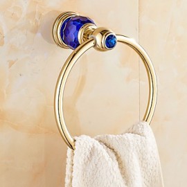 Towel Bars, 1 pc Contemporary Brass Towel Bar Bathroom