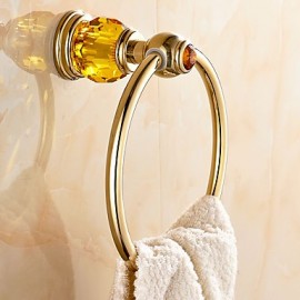 Towel Bars, 1 pc Contemporary Brass Towel Bar Bathroom