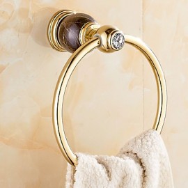 Towel Bars, 1 pc Contemporary Brass Towel Bar Bathroom