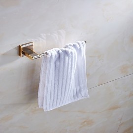 Towel Bars, 1pc High Quality Neoclassical Metal Towel Bar Wall Mounted