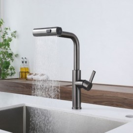 Pull Out Kitchen Faucet Stainless Steel Hot And Cold Faucet