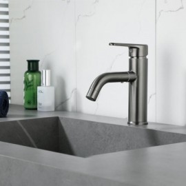 Bathroom Stainless Steel Hot And Cold Basin Faucet