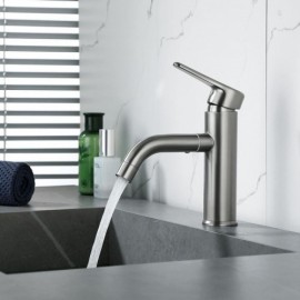 Bathroom Stainless Steel Hot And Cold Basin Faucet