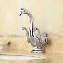 3 Color Copper Hot And Cold Basin Faucet