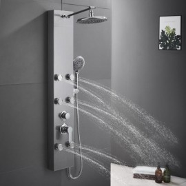 Shower Faucet In Abs Stainless Steel With 3 Functions And 5 Functions Hand Shower