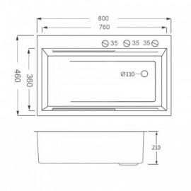 Black Nano-Coated Stainless Steel Kitchen Sink Without/With Faucet