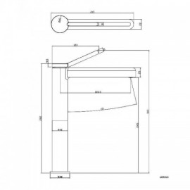 Copper Basin Mixer Single Handle 4 Models For Bathroom