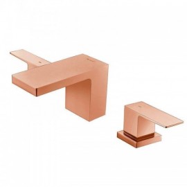 Double Handle Copper Hot And Cold Basin Faucet 4 Models