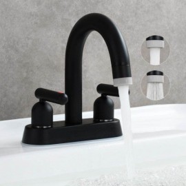 Copper Basin Mixer Dual Function Water Outlet For Bathroom