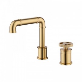 Classic Copper Basin Mixer Single Handle