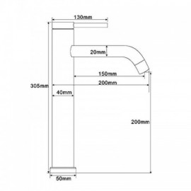 Stainless Steel Basin Faucet 5 Model For Bathroom