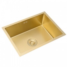 Gold Stainless Steel Kitchen Sink Without/With Faucet