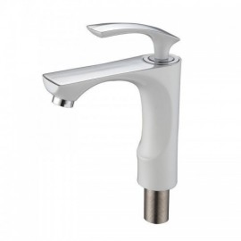 Copper Basin Faucet Chrome/White/Black Orb H20Cm