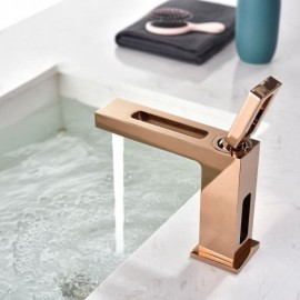 Copper Chrome/Black/Rose Gold Basin Faucet For Bathroom