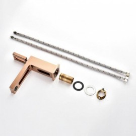 Copper Chrome/Black/Rose Gold Basin Faucet For Bathroom